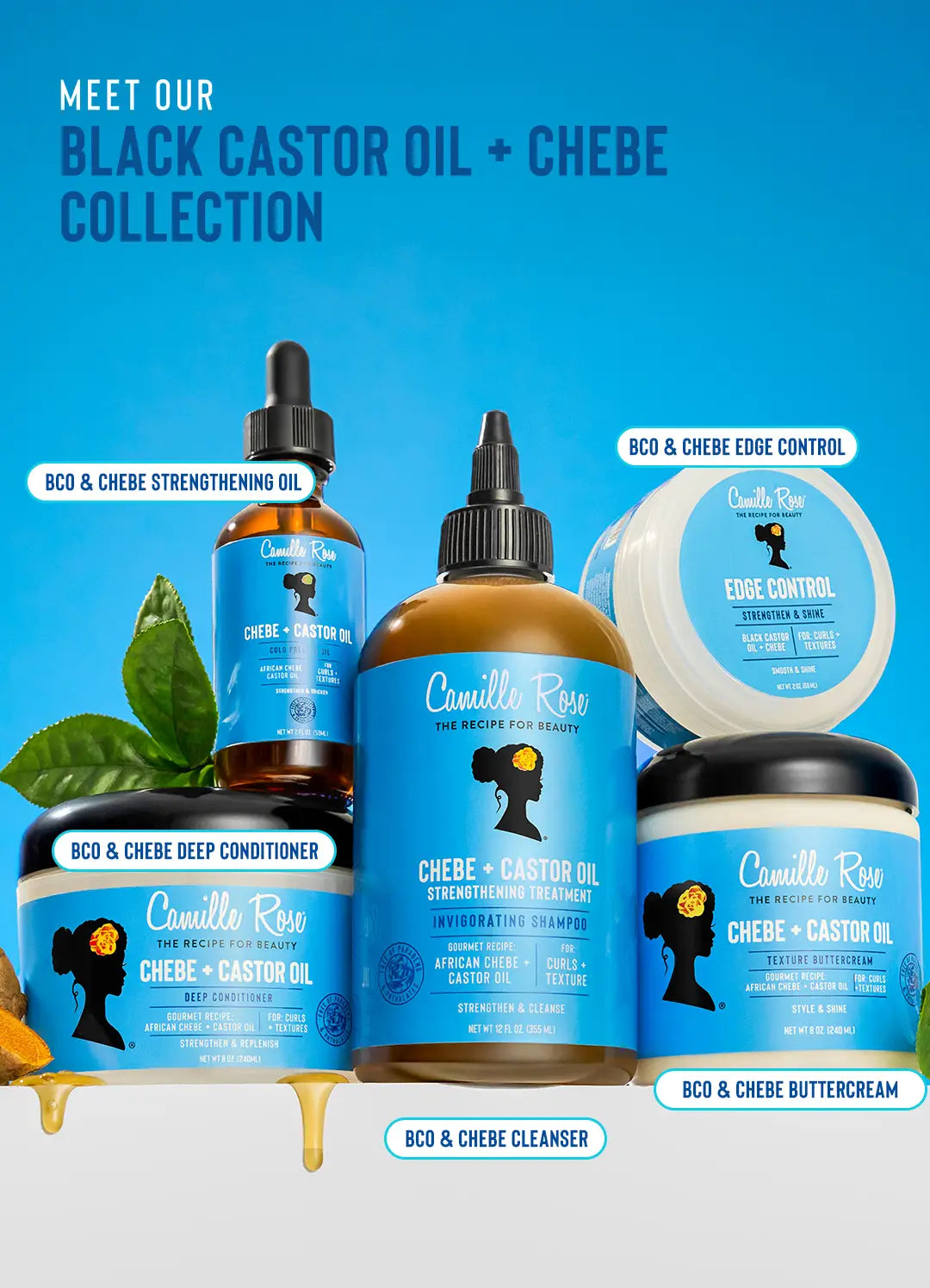 Black Castor Oil + Chebe Deep Conditioner