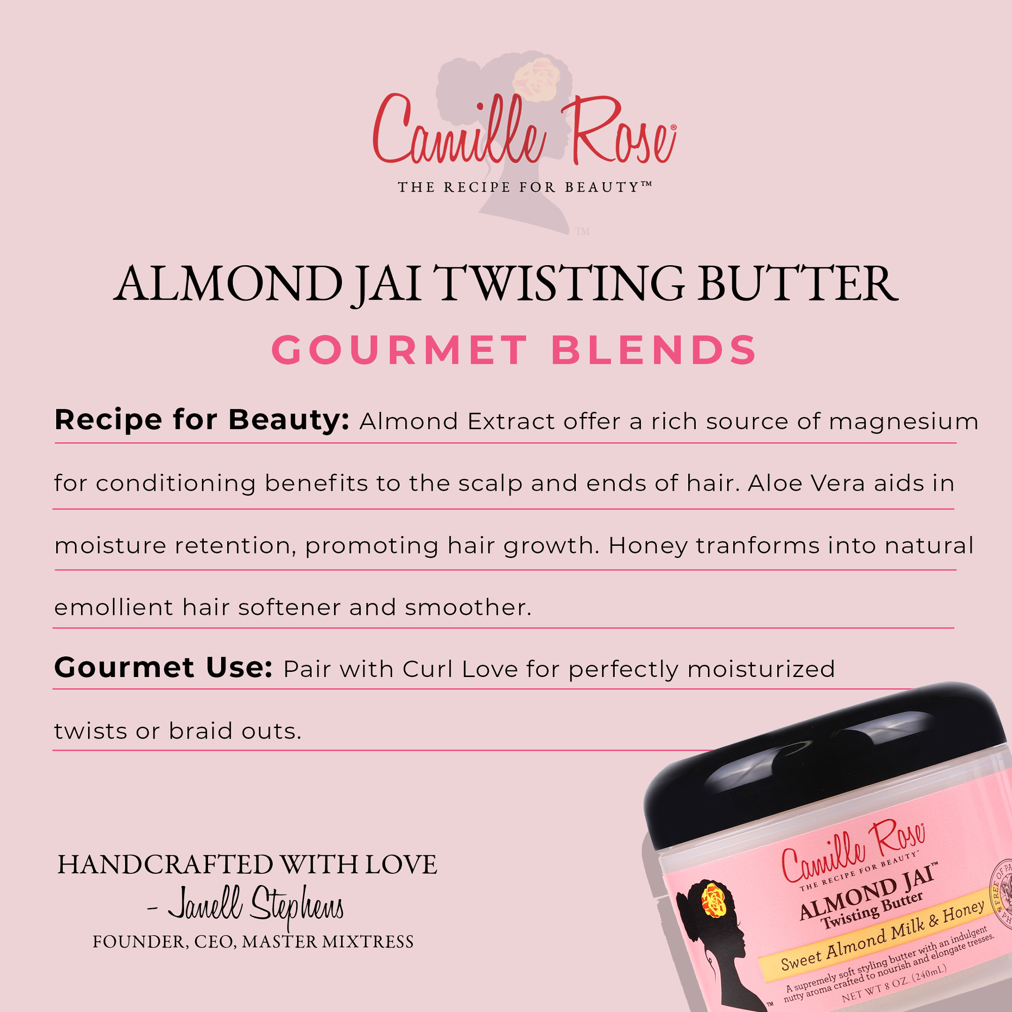 Almond Jai Twisting Butter
