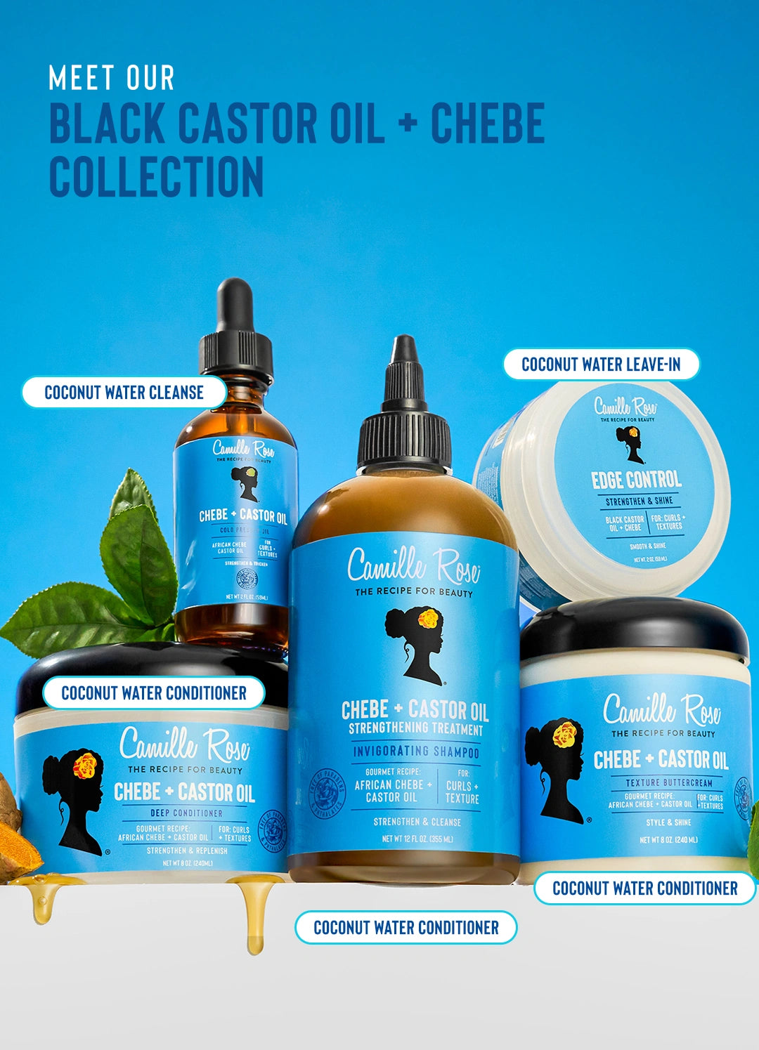 Black Castor Oil + Chebe Deep Conditioner
