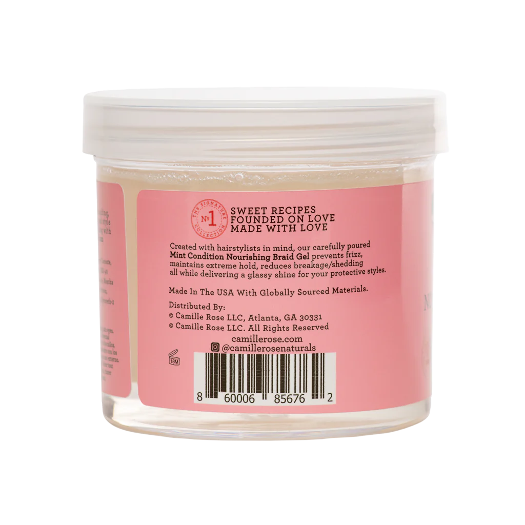 Mint Condition Nourishing Braiding Gel “Extreme Hold”