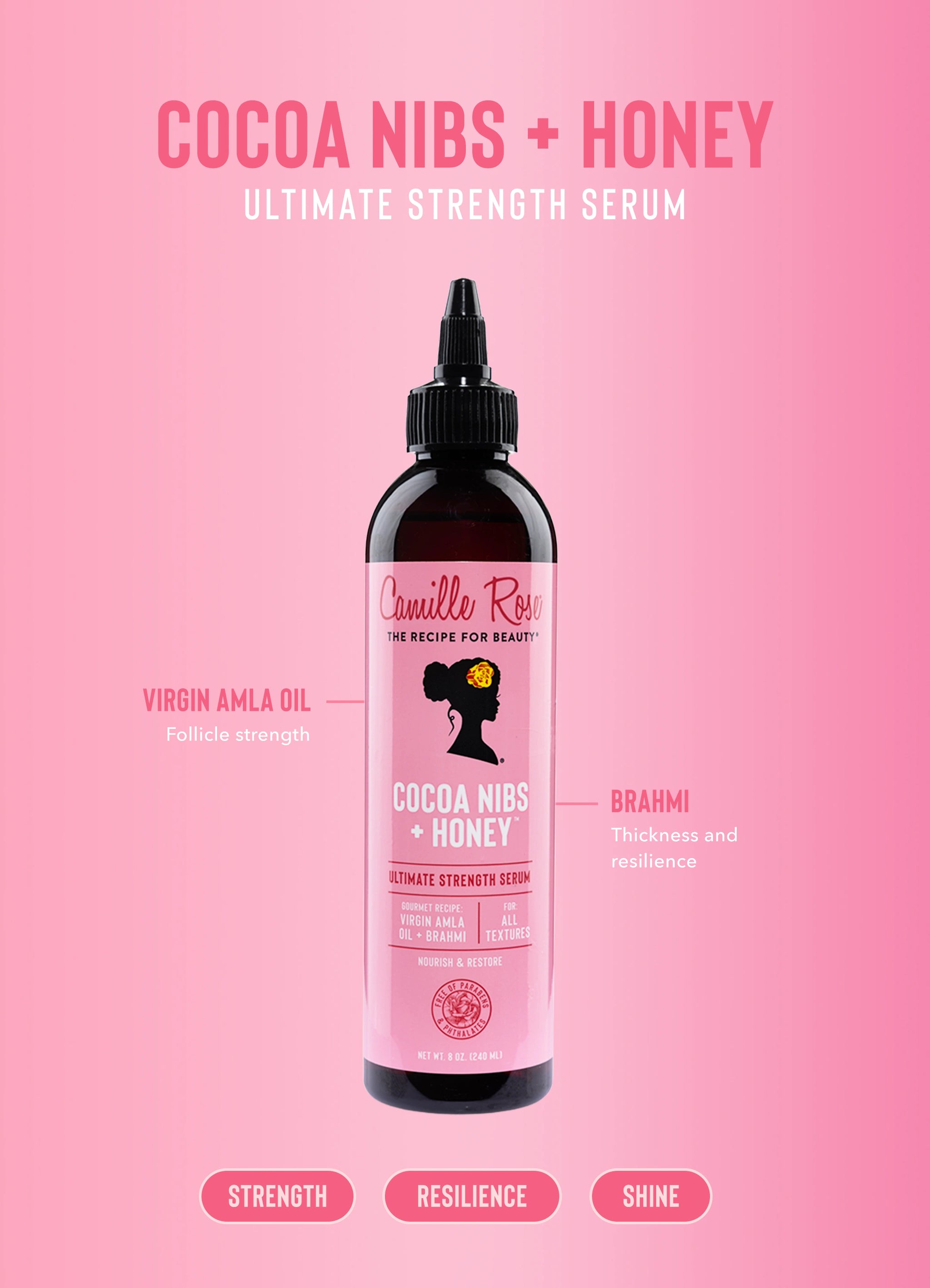 Cocoa Nibs + Honey Ultimate Strength Serum