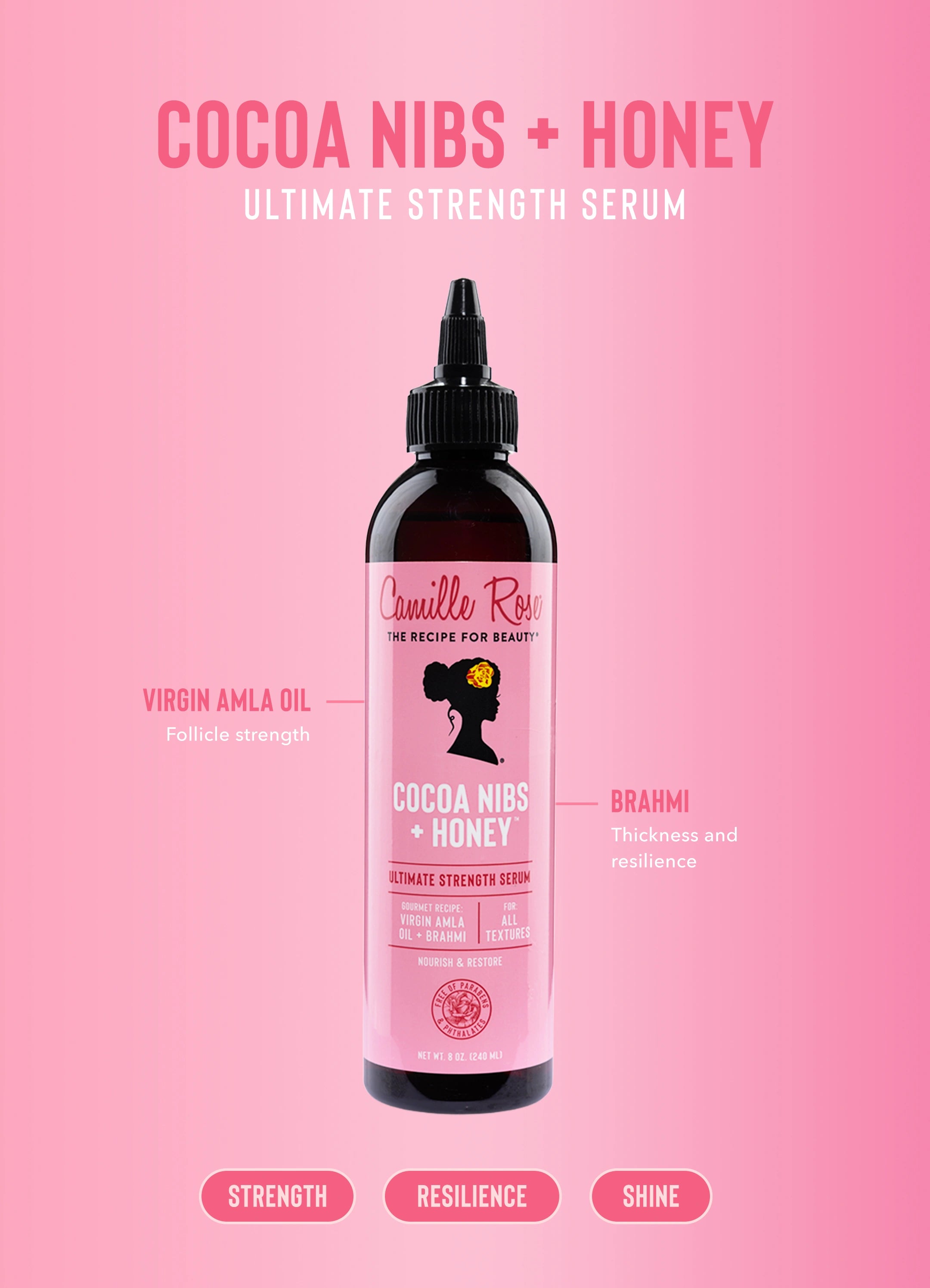 Cocoa Nibs + Honey Ultimate Strength Serum