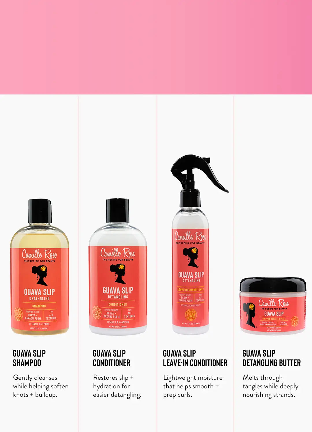 Guava Slip Detangling Bundle