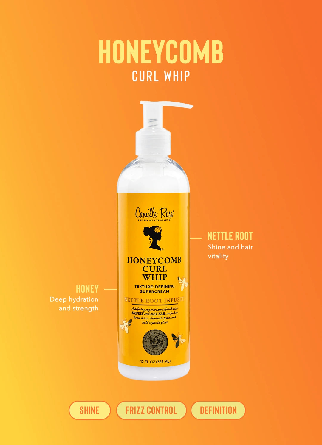 Honeycomb Curl Whip Texture-Defining Supercream