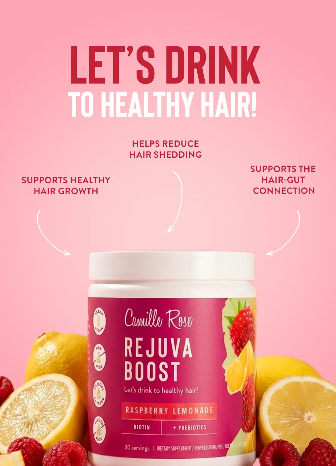 Rejuva Boost Raspberry Lemonade