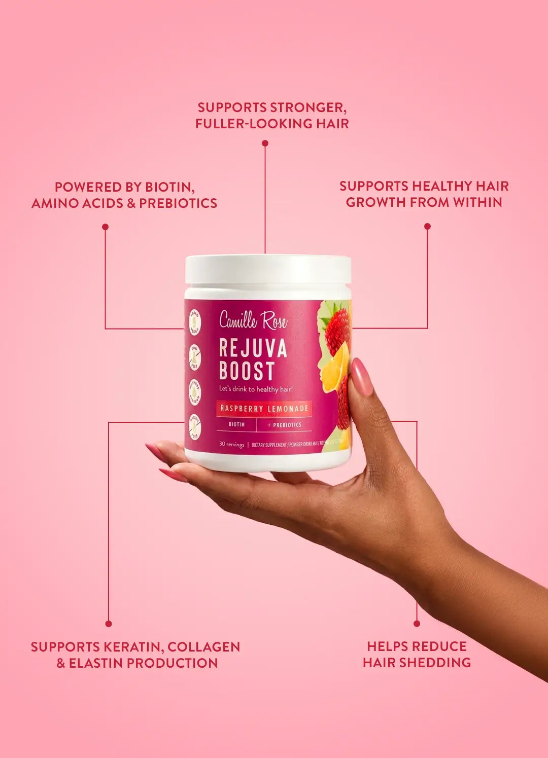 Rejuva Boost Raspberry Lemonade