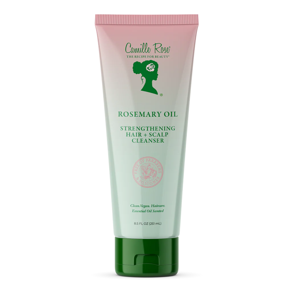Rosemary Oil Strengthening Hair & Scalp Cleanser – Camille Rosemary Oil Strengthening Hair & Scalp Cleanser – Camille