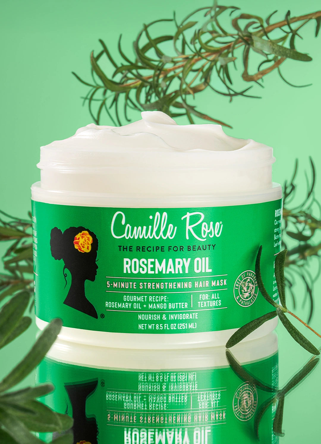 Rosemary Oil 5-Minute Strengthening Hair Mask