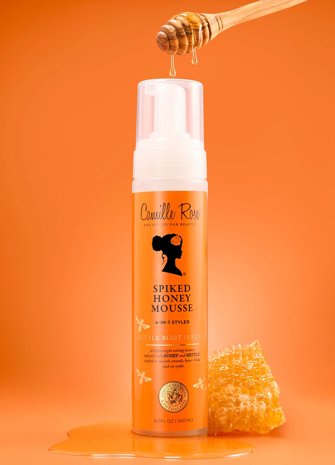 Spiked Honey Mousse 4-in-1 Styler – Camille Rose Naturals