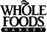 Whole Foods Market logo on a black background