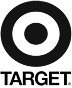 Target logo in black and white