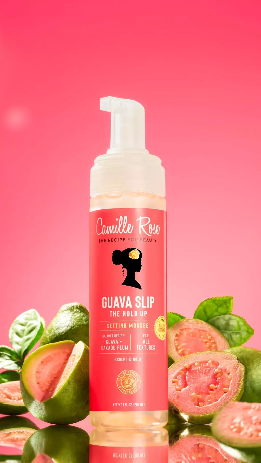 Guava Slip Style & Set Hard Hold Up Mousse