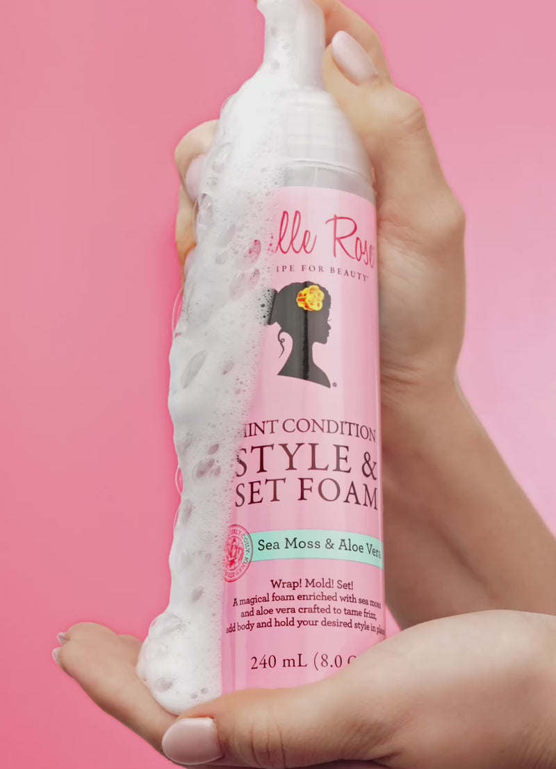 Mint Condition Style & Set Foam – Camille Rose Naturals
