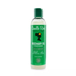 Bottle of Camille Rose Naturals Rosemary Oil on a white background