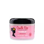Jar of Camille Rose Almond Jai hair product on a white background