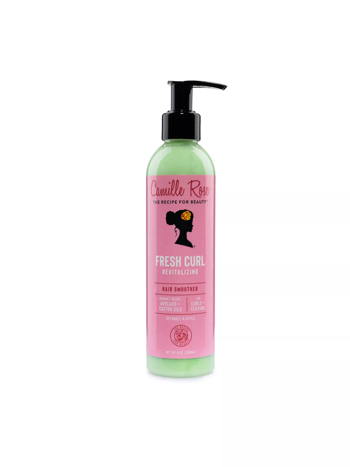 Lavish Rose Fresh Curl Revitalizer bottle on a white background